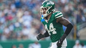 Jamien Sherwood, NY Jets, NFL, LB, Leader, 2025