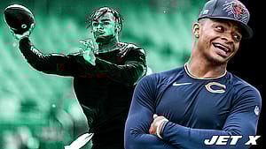 Justin Fields, New York Jets, OTAs
