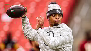 Justin Fields, NY Jets, QB, Minicamp