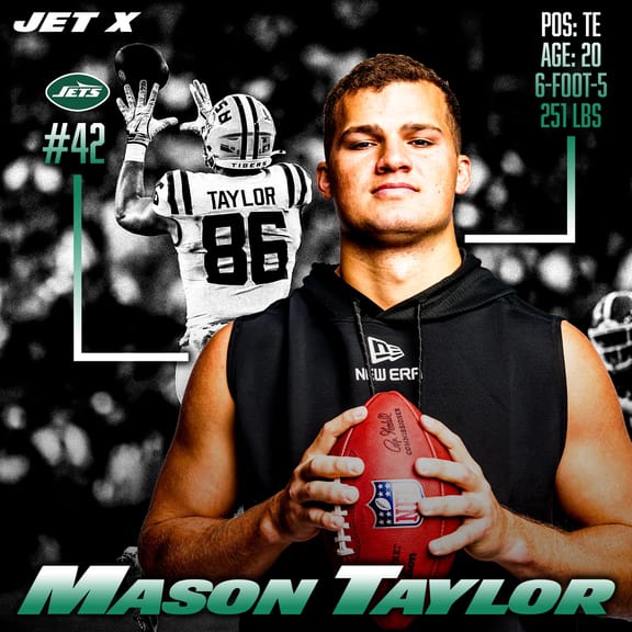 Mason Taylor, New York Jets, 2025 NFL Draft, LSU
