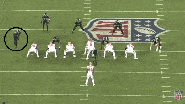 Tarell Basham missed tackle