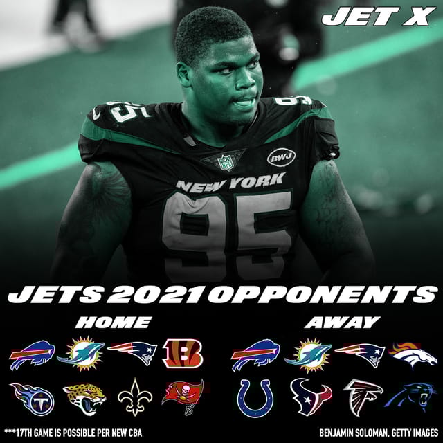 New York Jets 2021 Opponents