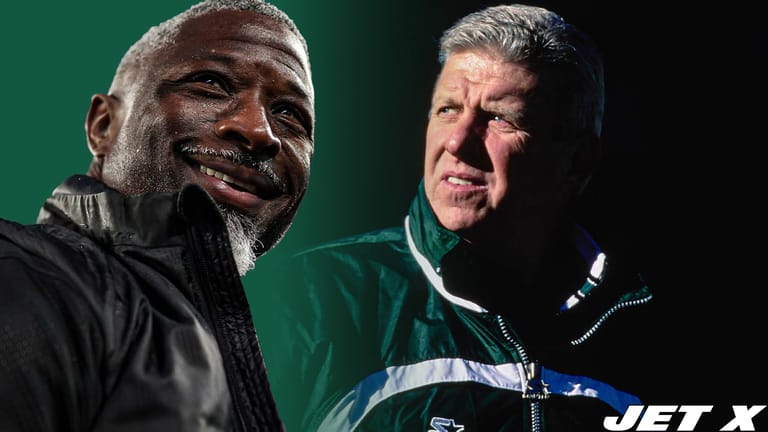 Bill Parcells, Aaron Glenn, Jet X Graphic