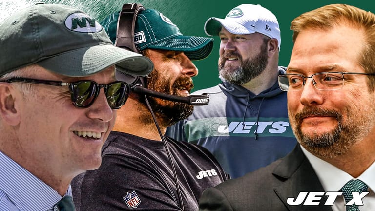 Christopher Johnson, Adam Gase, Joe Douglas, Mike Maccagnan