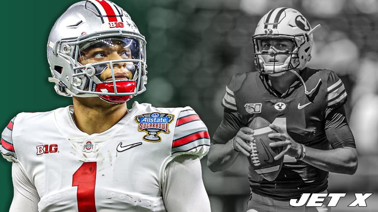 Justin Fields, Zach Wilson New York Jets