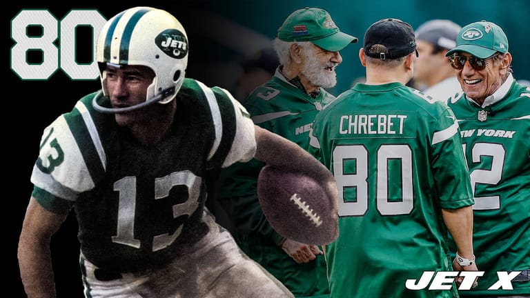 Don Maynard, Wayne Chrebet, New York Jets, Underdog Jets Podcast, Robby Sabo