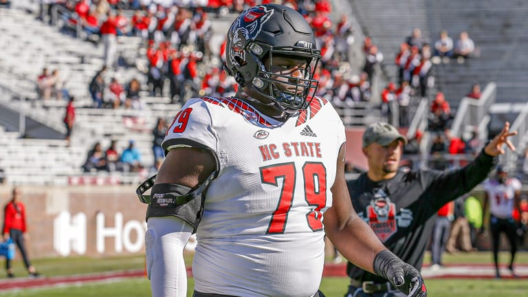 Ikem Ekwonu, NC State, NY Jets, NFL Mock Draft
