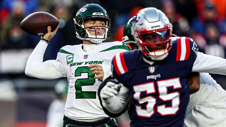 Zach Wilson, Grade, NY Jets, Patriots, Film, Breakdown, Stats