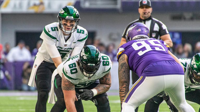 Mike White, NY Jets, Vikings, Grade, Stats, Film, Highlights