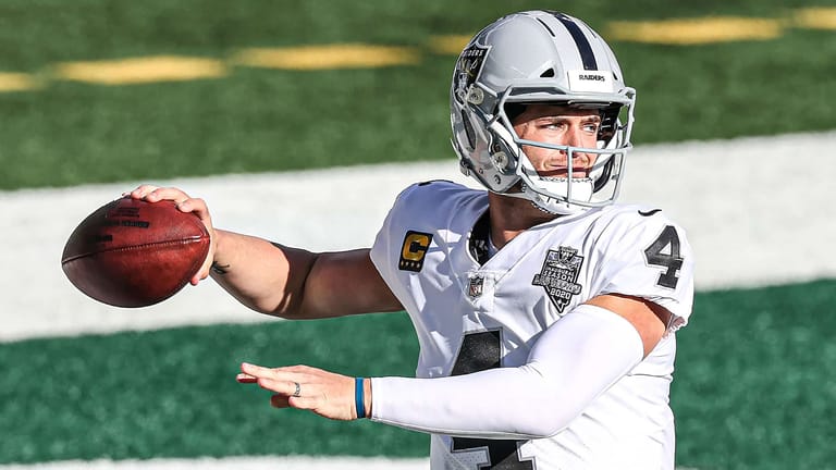 Derek Carr, NY Jets, Odds