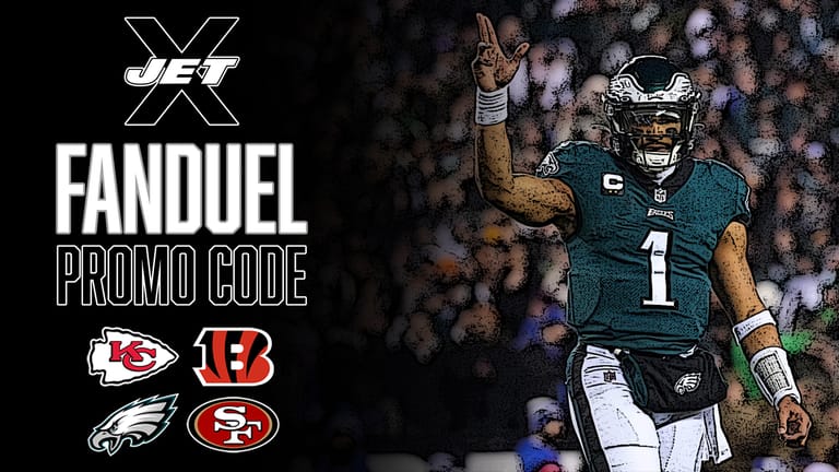 FanDuel Promo Code, NFL Best Bets, Championship Sunday, Jalen Hurts