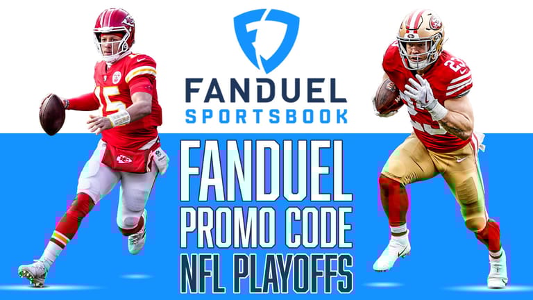 FanDuel Promo Code, $200 Sportsbook Bonus, NFL Playoffs, Patrick Mahomes, Christian McCaffrey