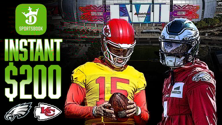 DraftKings Sportsbook Promo, $200 Super Bowl Betting Bonus