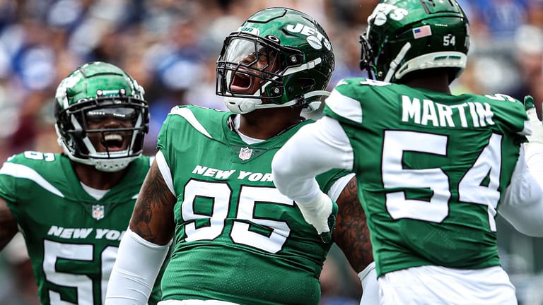 Quinnen Williams, NY Jets, DT, Fishing Competition