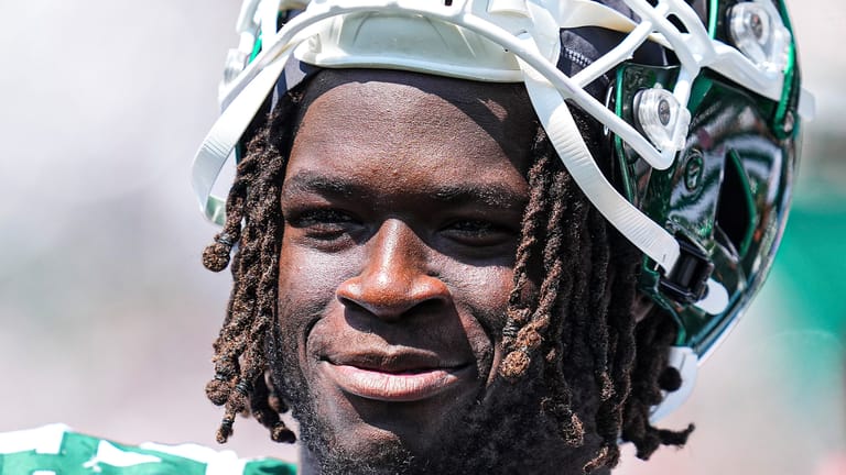 Olu Fashanu, NY Jets, NFL, Film Review, Highlights, RT