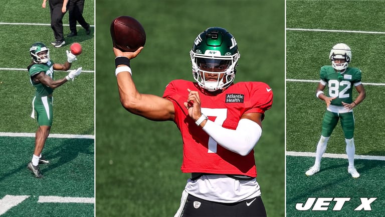 Justin Fields, Stone Smartt, Arian Smith, New York Jets