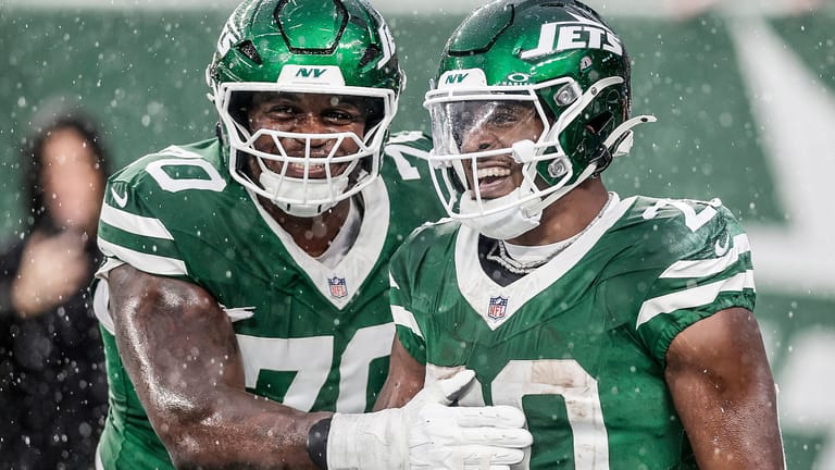 Armand Membou, Breece Hall, New York Jets