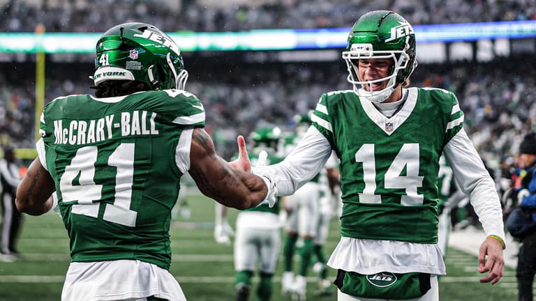 Austin McNamara, Marcelino McCrary-Ball, New York Jets