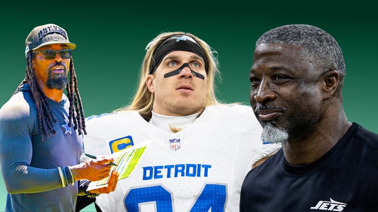 Al Harris, Aaron Glenn, Alex Anzalone, New York Jets