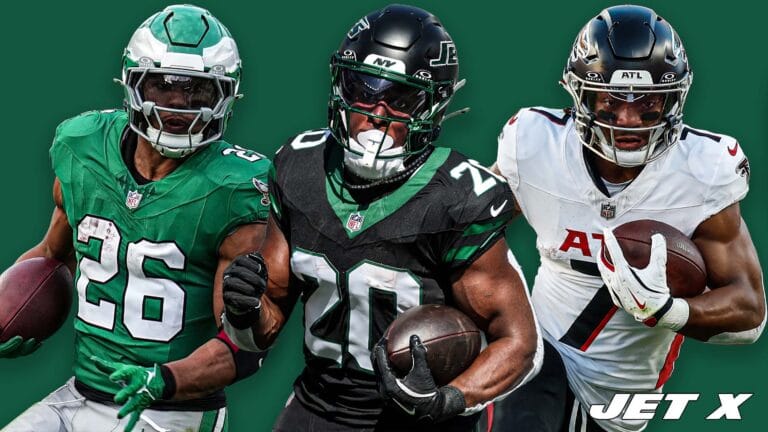 Breece Hall, Saquon Barkley, Bijan Robinson, New York Jets