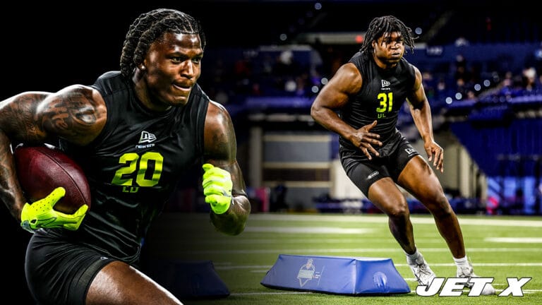 Arvell Reese, David Bailey, NFL Scouting Combine