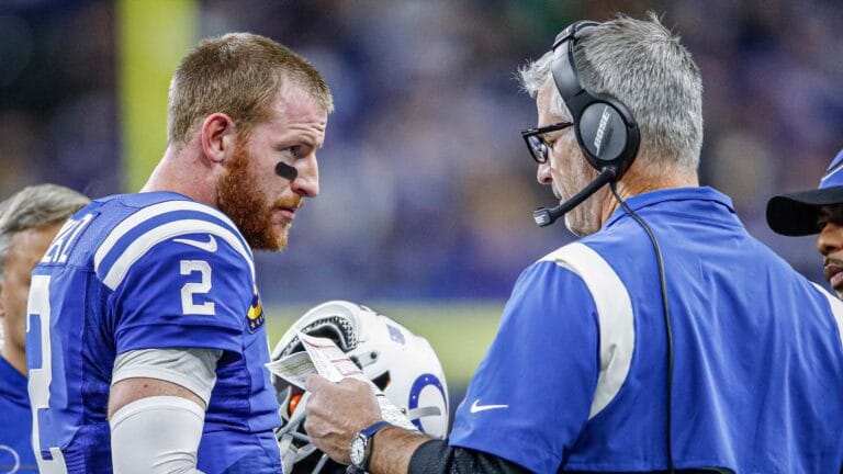 Carson Wentz, Frank Reich, Indianapolis Colts