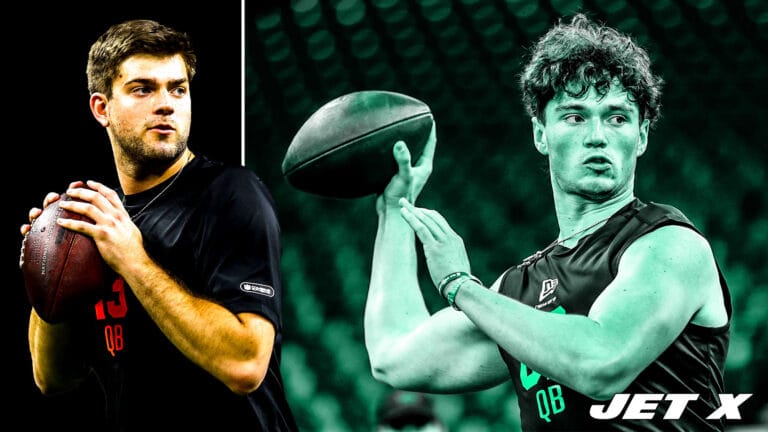 Garrett Nussmeier, Drew Allar, Scouting Combine