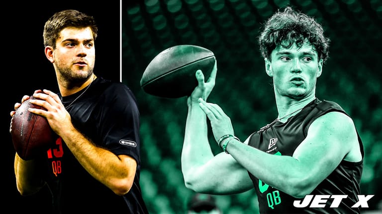 Garrett Nussmeier, Drew Allar, Scouting Combine