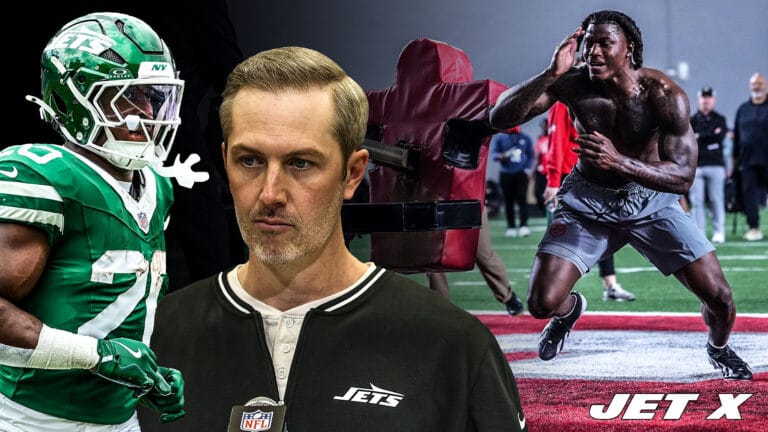 New York Jets, Darren Mougey, Breece Hall, Arvell Reese