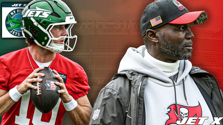 Cade Klubnik, Todd Bowles, New York Jets, Jet X Graphic