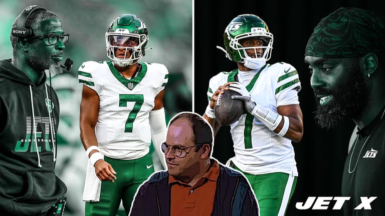 New York Jets, Aaron Glenn, Justin Fields, Geno Smith, Demario Davis, George Costanza