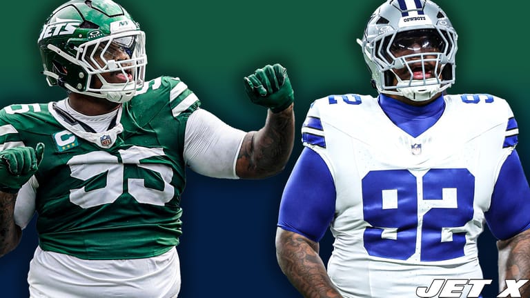 Quinnen Williams, New York Jets, Dallas Cowboys, Jet X Graphic