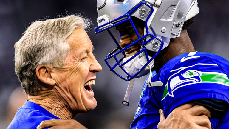 Pete Carroll, Geno Smith, Seattle Seahawks