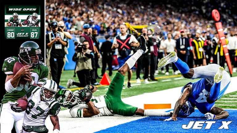 New York Jets, Detroit Lions, Wayne Chrebet, Laveranues Coles, Garrett Wilson, Wide Open