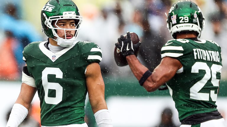 Dane Belton, Minkah Fitzpatrick, New York Jets