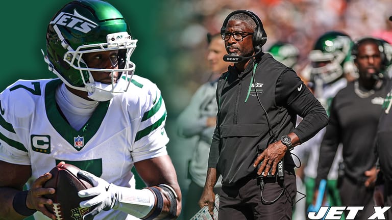 Geno Smith, Aaron Glenn, New York Jets
