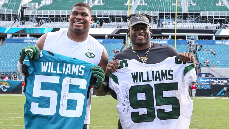 Quinnen Williams, Quincy Williams, New York Jets