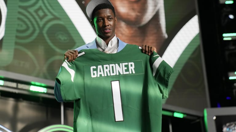 Ahmad Gardner, Madison Square Garden, New York Rangers, C.J. Mosley, NFL Draft