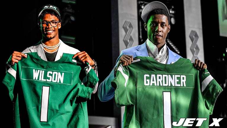 Garrett Wilson, Sauce Gardner, New York Jets