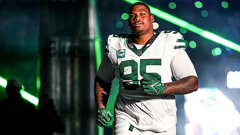 Quinnen Williams, NY Jets, Stats, Falcons