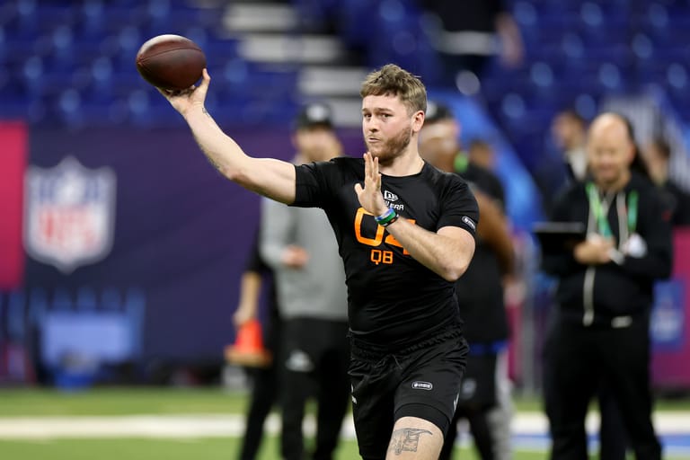 Quinn Ewers, NFL Scouting Combine, NY Jets