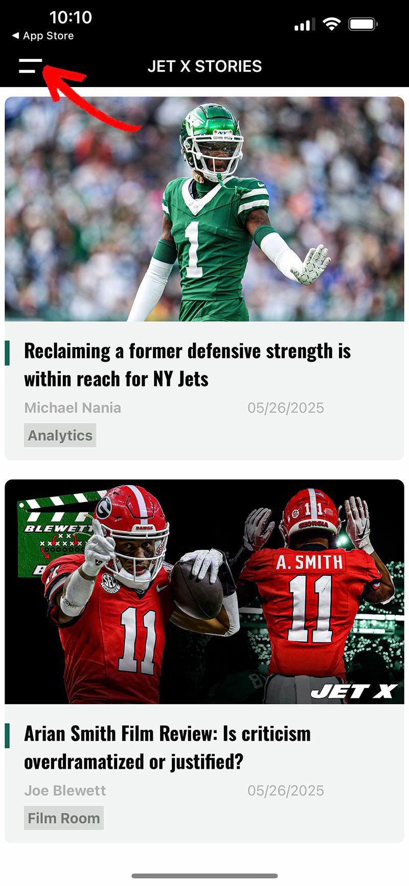 Jet X Mobile App Jet X Mobile App