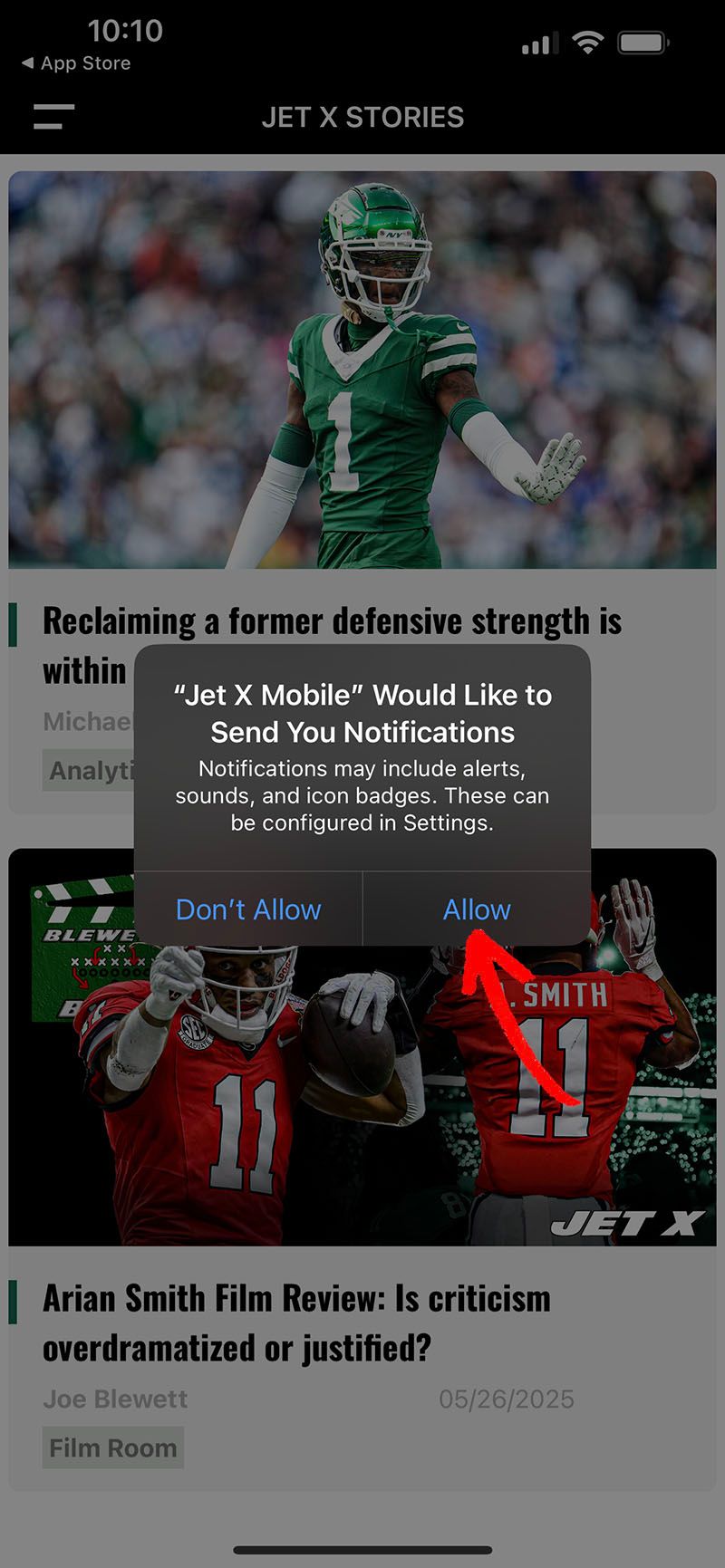 Jet X Mobile App Jet X Mobile App
