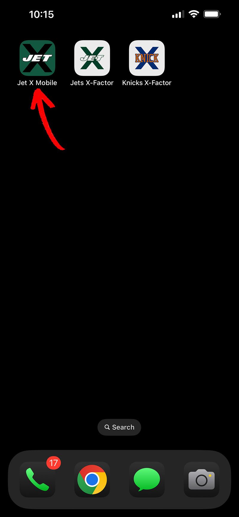 Jet X Mobile App Jet X Mobile App