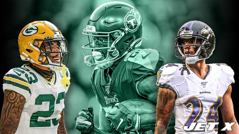 Corey Davis, Jaire Alexander, Marcus Peters 2021