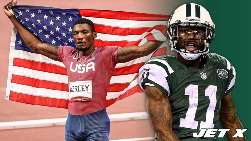 Fred Kerley, cousin of former NY Jets WR Jeremy Kerley, won a silver medal at the 2021 Tokyo Olympic Games.