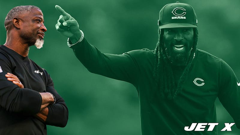 Al Harris, Aaron Glenn, New York Jets, Getty Images