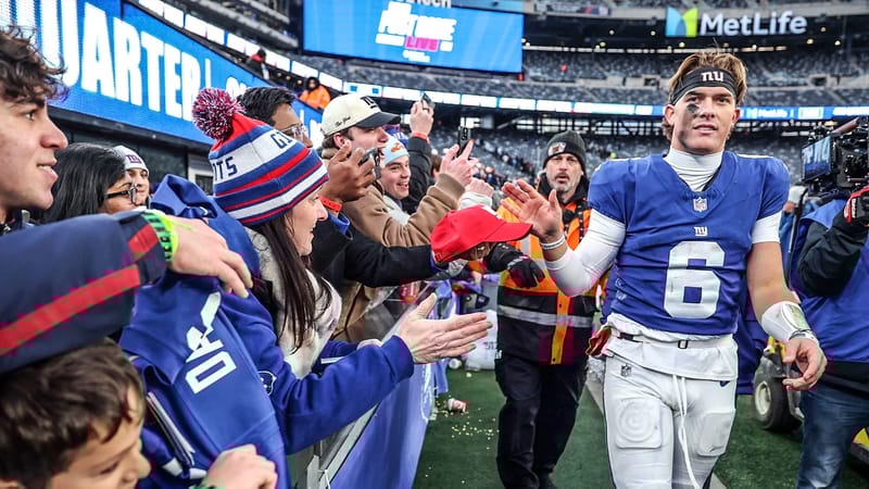 Jaxson Dart, New York Giants