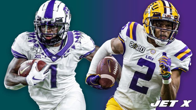 Justin Jefferson, Jalen Reagor, NFL Draft, Wide Receivers