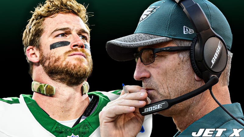 Frank Reich, Andrew Beck, New York Jets, Jet X Graphic